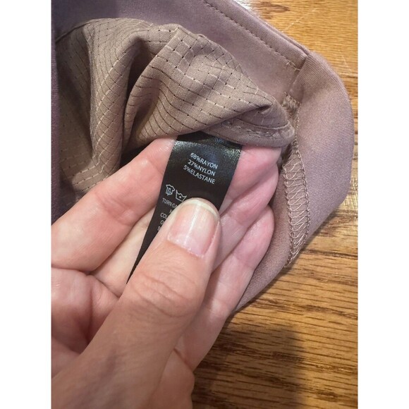 Betabrand Double Breasted Blazer Mauve Pink Size XXL Stretchy Office Career New - Picture 7 of 9